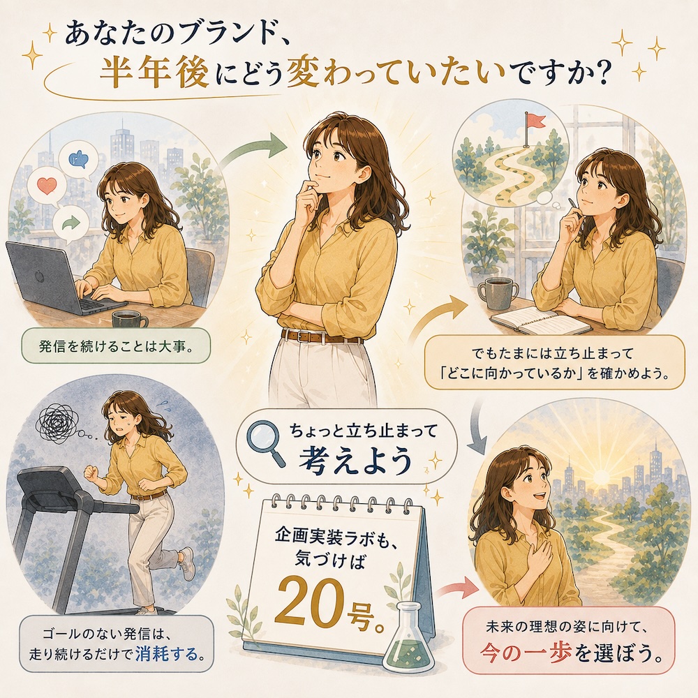 企画実装ラボ第20号「ブランドは、一日一ミリで育つ」のアイキャッチ画像